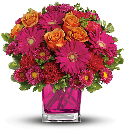 Teleflora&#039;s Turn Up The Pink Bouquet