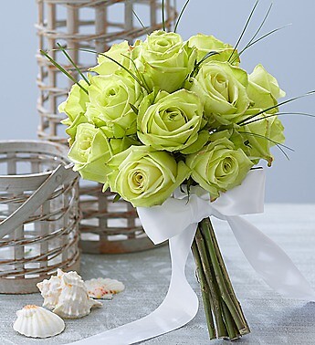 Beach Wedding Rose Bouquet