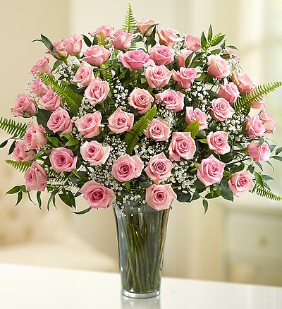 Ultimate Elegance&amp;trade; Premium Long Stem Pink Roses