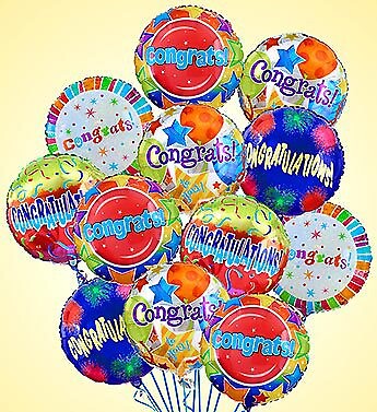 Air-Rangement&amp;reg; - Congratulations Mylar Balloons