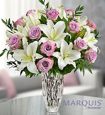 Marquis by Waterford&amp;reg; Sympathy Rose and Lily