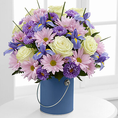 The Color Your Day Tranquility&amp;trade; Bouquet