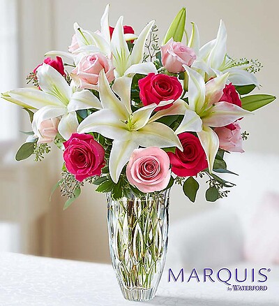 Marquis by Waterford&amp;reg; Rose and Lily Bouquet